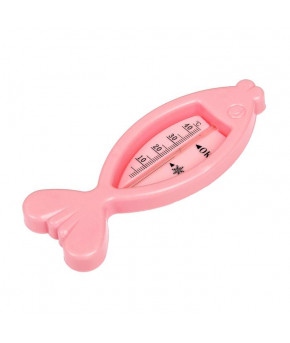 Термометр Крошка Я Рыбка для ванны розовый