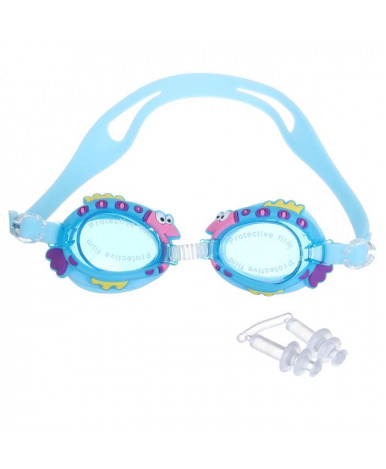 Очки для плавания + беруши Детские SS30 силикон 581627