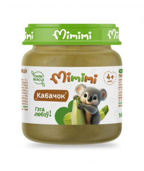 Пюре MiMiMi кабачок 80г