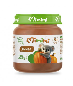 Пюре MiMiMi тыква 80г