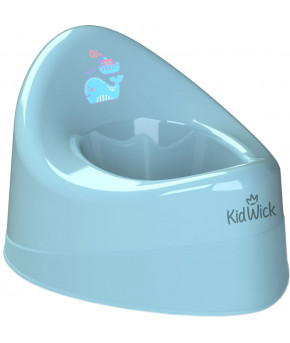 Горшок Kidwick Ракушка голубой