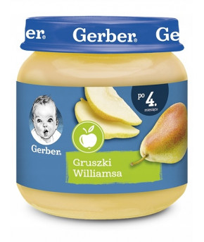 Пюре Gerber груша Вильямс 125г