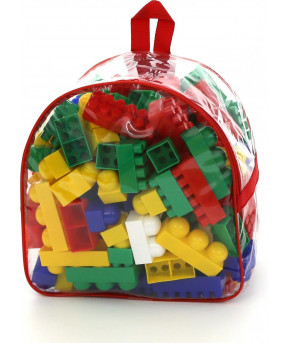 Конструктор Полесье Супер Микс (144 элементов) (в рюкзаке)