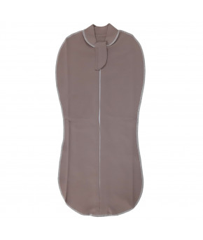 Пеленка-кокон на замке Sofi Кофе интерлок р-р 56