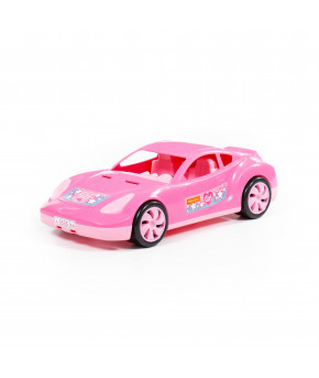Автомобиль Полесье Торнадо гоночный розовый (в сеточке)
