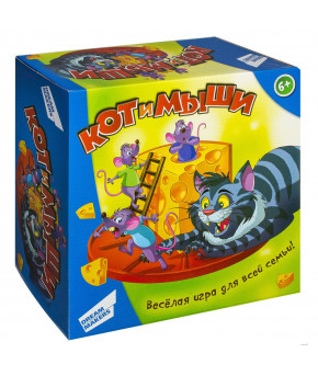 Обучающая игрушка Dream Makers Кот и Мыши (в коробке)