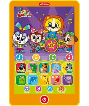 Развивающая игрушка Азбукварик Мой первый планшетик Музыкальные друзья