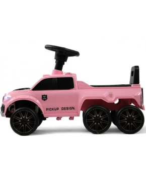 Автомобиль-каталка RiverToys Mersedes-Benz GLS Dublle Pickup со светящимися фарами и звуком Pink