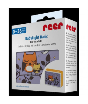 Ночник светодиодный BabyLight Basic Led Сова с батарейками 