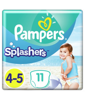 Подгузники-трусики Pampers Splashers для плавания 4-5 (9-15кг) 11шт