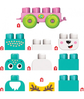 Развивающая игрушка Азбукварик Talky Blocks Олененок