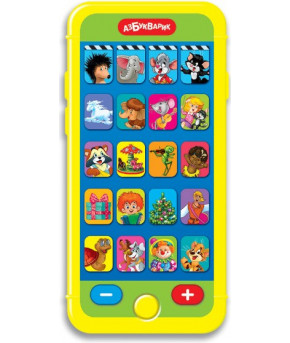 Развивающая игрушка Азбукварик Мультиплеер Веселые мультяшки