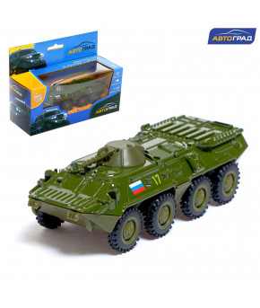 Модель военная БТР-80 инерционная 1:43 (в коробке)