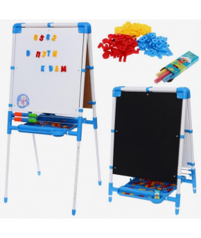 Мольберт Nika Kids двусторонний голубой