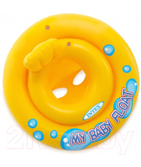 Надувной круг-ходунки Intex My Baby Float 67см
