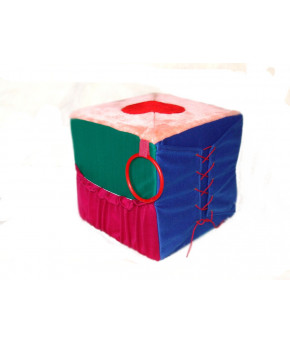 Мягкая игрушка Кубик-пуфик (в пакете)