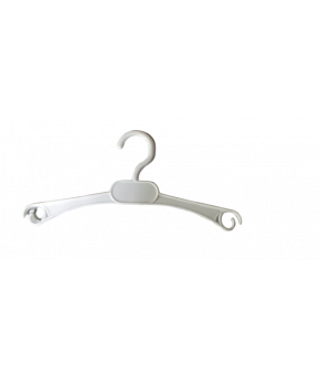 Вешалка детская белая 26см
