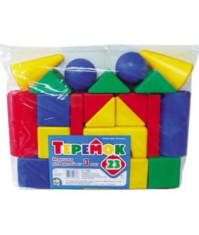 Развивающие кубики Десятое королевство Теремок 23шт