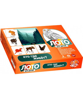 Настольная игра Пазл Десятое королевство Кто где живет?