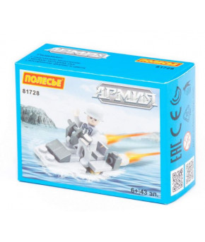 Конструктор Полесье Классик Армия-6 43 элемента (в коробке)