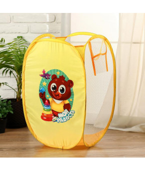 Корзина для игрушек Моя радость с термопринтом