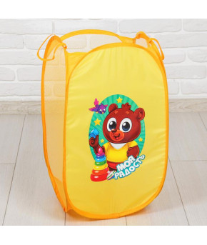 Корзина для игрушек Моя радость с термопринтом