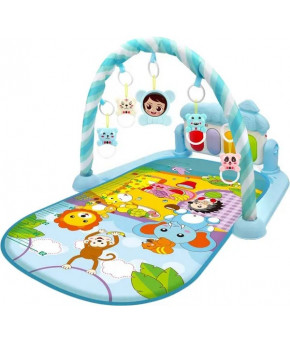 Коврик Labalu Африка прямоугольный голубой (на батарейках)