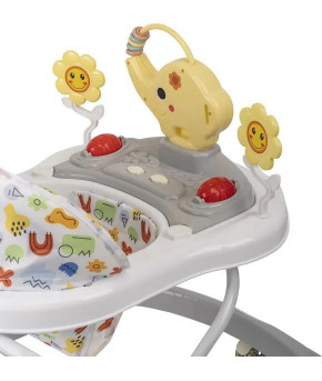 Ходунки INDIGO Jumbo Elephant Grey (на батарейках)