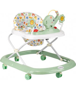 Ходунки INDIGO Jumbo Elephant Green Ocean (на батарейках)
