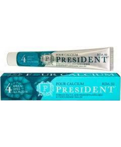 Зубная паста President Four Calcium 75мл