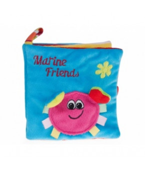 Книжка Canpol плюшевая Marine Friends текстиль