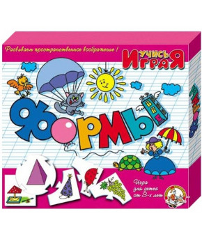 Настольная игра Пазл Десятое королевство Учись играя Формы