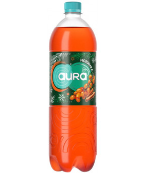 Напиток AURA с соком Облепиха, корица, гвоздика 1,0л