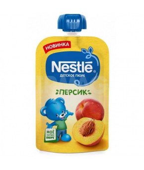 Пюре Nestle персик gualapack 90г