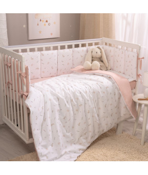Комплект в кроватку Perina Sleepy Pink 6пр