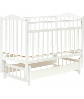Кровать детская Bambini Classic 11, белый