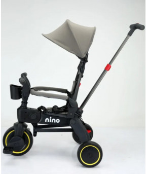 Велосипед NINO KS-1688 с ручкой Grey