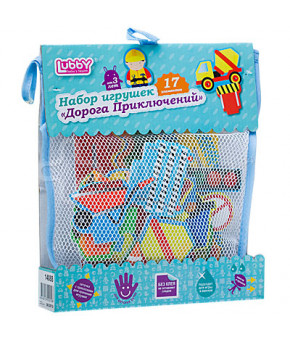Игрушка для ванны Lubby Дорога приключений 17эл