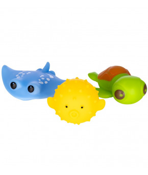 Игрушка для ванны Fancy Морские зверюшки 3шт (набор)