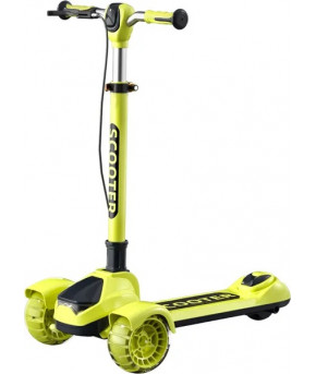 Самокат Ricos Flash с ручным тормозом Citrus