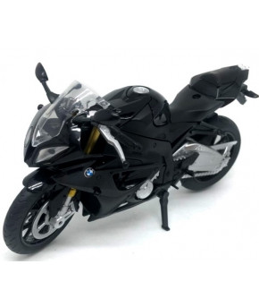 Модель мотоцикла BMW S 1000r 1:12 чёрный (в коробке)