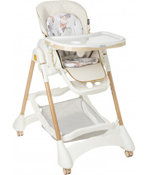 Стульчик для кормления NINO Honey Beige