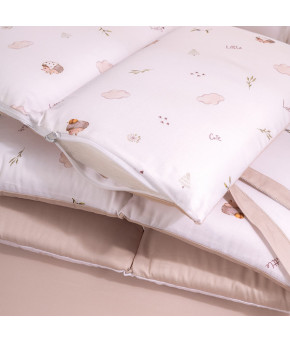 Комплект в кроватку Perina Sleepy Beige 6пр