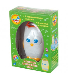Ночник музыкальный Mommy Love Совёнок хранитель снов