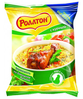 Лапша Роллтон Курица 60г