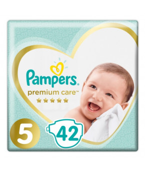 Подгузники Pampers Premium Care 5 (11+кг) 42шт