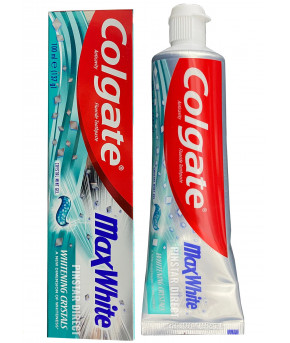 Зубная паста Colgate MaxWhite White Crystals белые кристаллы 100мл