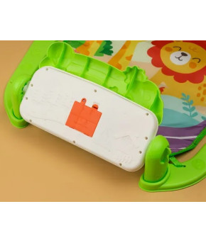 Коврик Labalu С зеркалом прямоугольный Жираф зелёный (на батарейках)