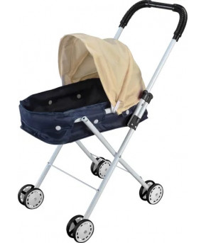 Коляска Labalu для кукол EVA Grey/Beige