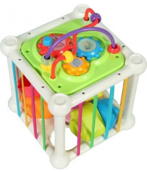 Развивающая игрушка-сортер Rant Mechanix Cube White